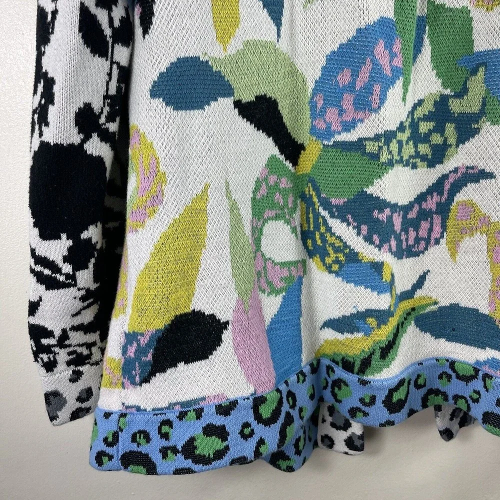 Anthropologie Maeve‎ Savannah Contrast Open Cardigan X-Small
